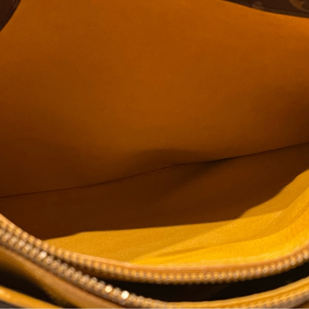 Louis Vuitton Monogram Shoulder Bag with Brown and Tan Accents - Picture 7 of 14